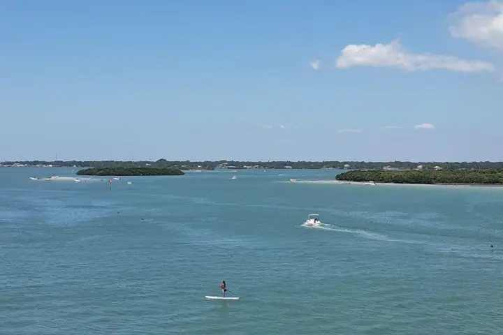 a large body of water