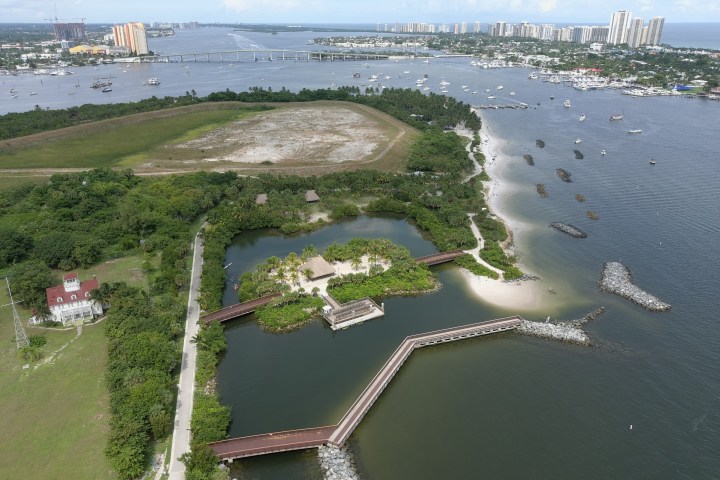 a large body of water